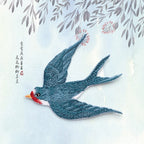 Swallow Patches (Iron-On)