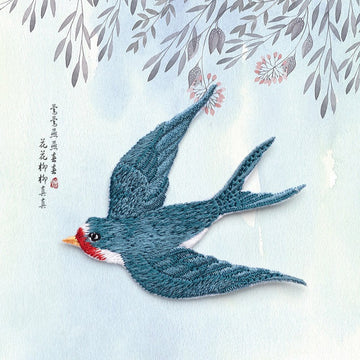 Swallow Patches (Iron-On)