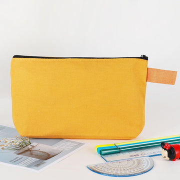 Canvas Makeup Bag/ Pencil Case - Multiple Designs Available - CheerCove