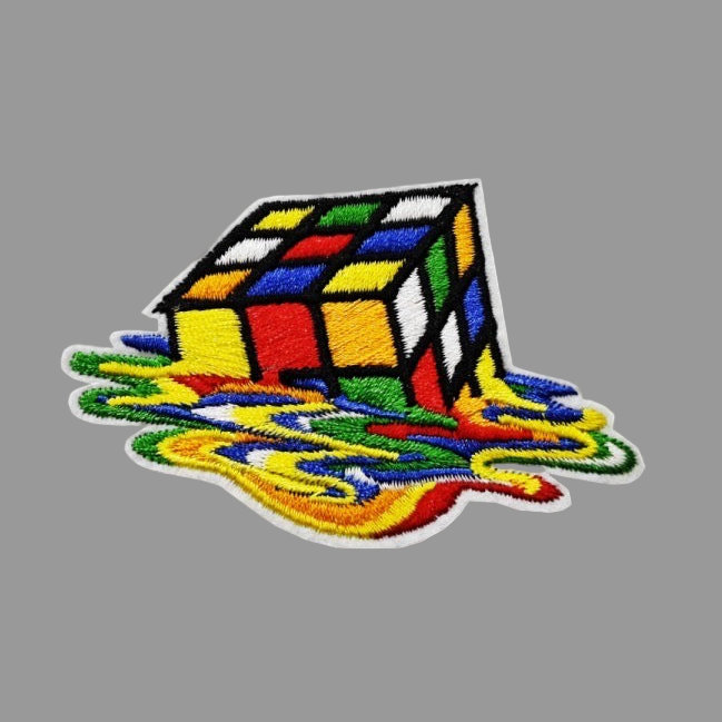 Colorful Doodle Patches (Iron-On)