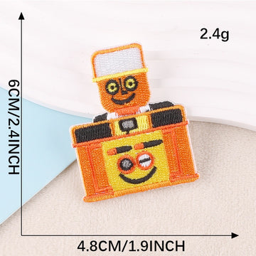 Camera Embroidered Patches - Multiple Designs Available - CheerCove