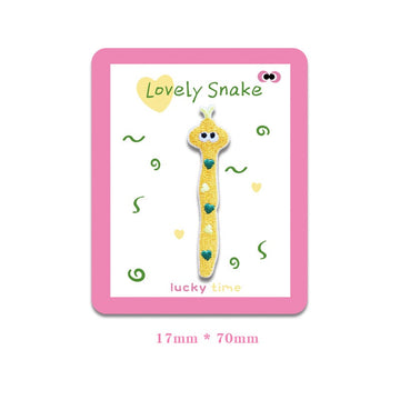 Lovely Snake Embroidered Patches - Multiple Designs Available - CheerCove
