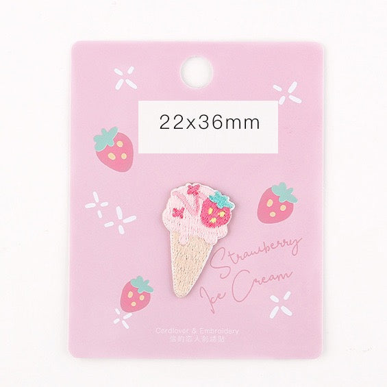 Sweet Ice Cream  Patches(Stick-On)