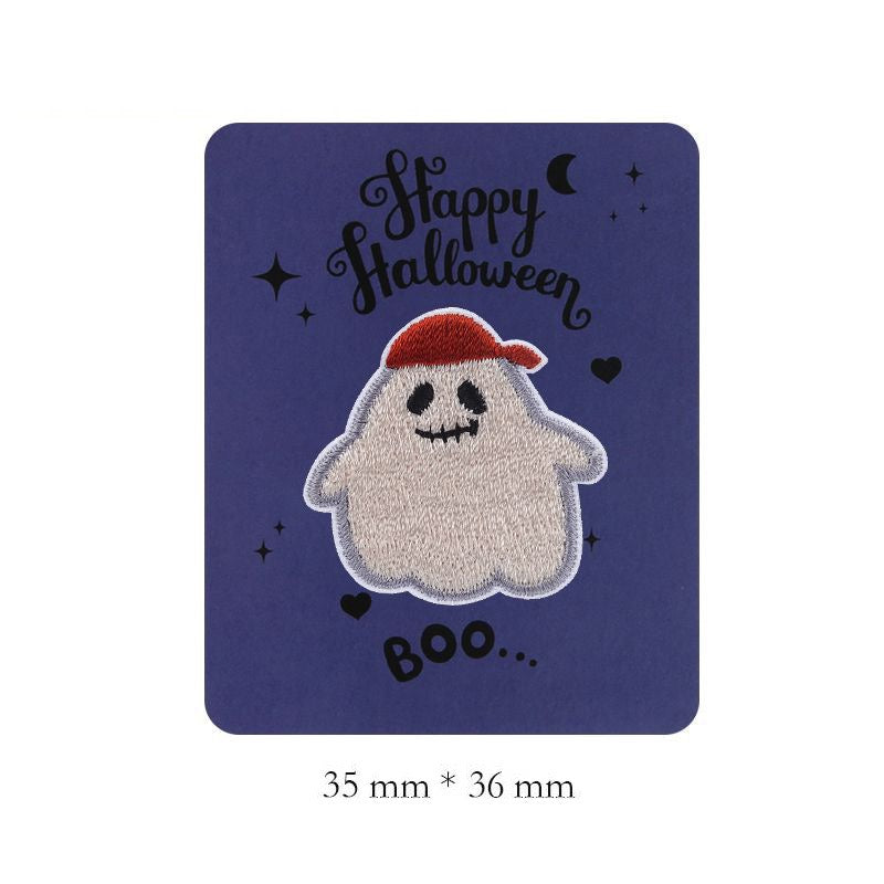 Little Ghost Embroidered Patches - Multiple Designs Available - CheerCove