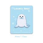 Lovely Seal Embroidered Patches - Multiple Designs Available - CheerCove