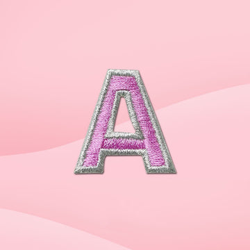 Minimalist Alphabet  Patches(Stick-On)