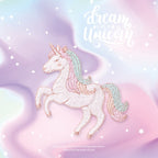Unicorn Embroidered Patch - CheerCove