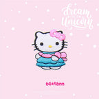 Bow-Faced Kitten Patches (Iron-On)