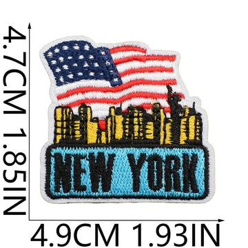I Love NY Patches (Iron-On)