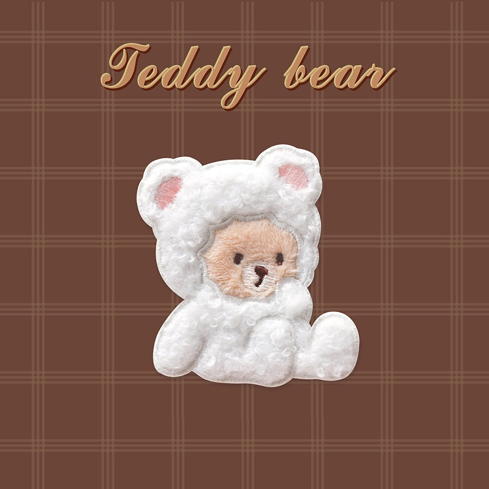 Teddy Bear Embroidered Patches - Multiple Designs Available - CheerCove