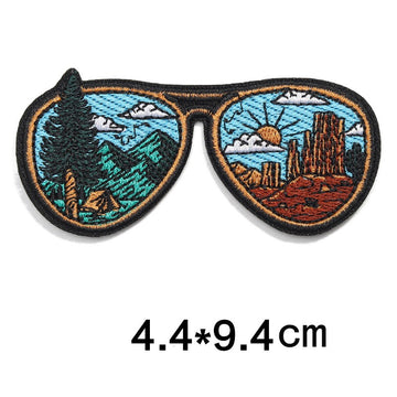 Camping Vibes Patches (Stick-On)