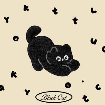Black Cat ② Patches(Stick-On)