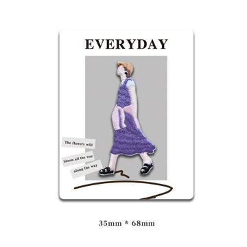 Urban Chic Girl Embroidered Patches - Multiple Designs Available - CheerCove