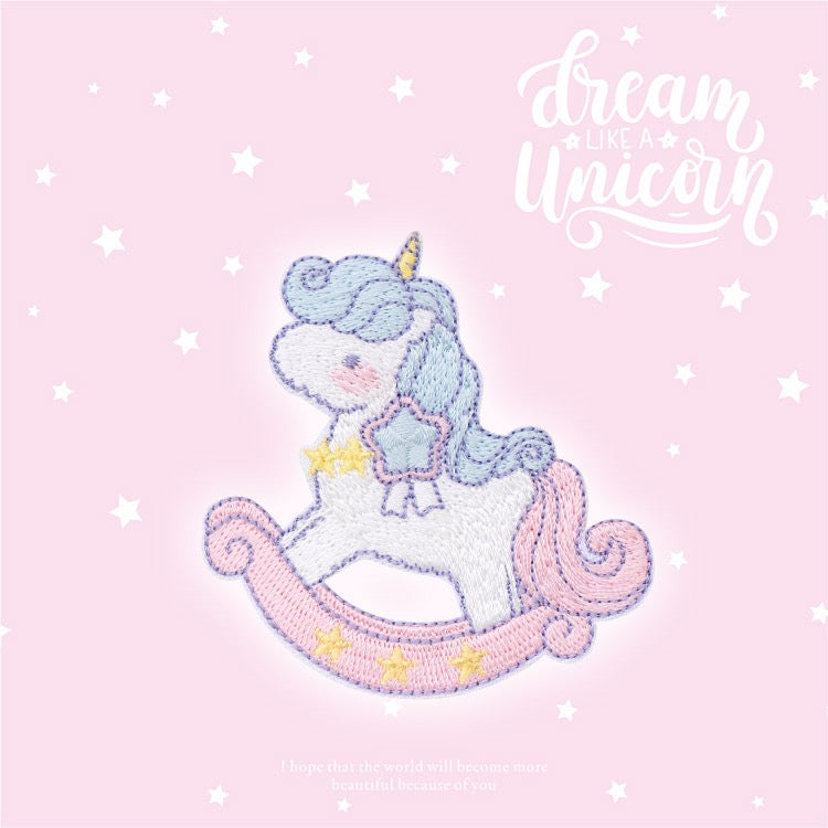 Dream Like a Unicorn Embroidered Patches - Multiple Designs Available - CheerCove