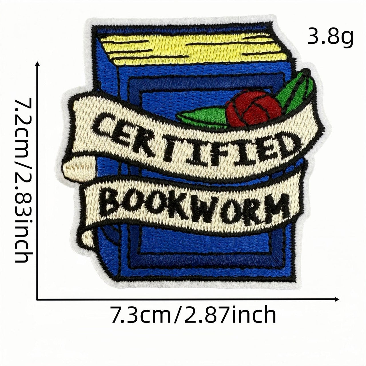 Books Patches (Iron-On)