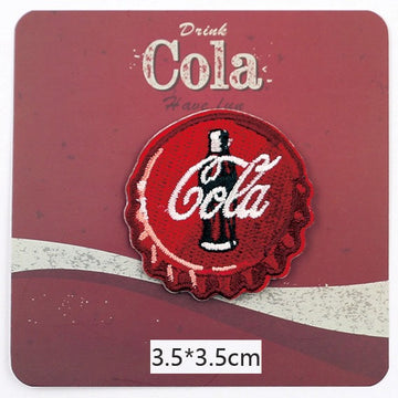 Retro Soda Pop Patches(Stick-On)