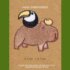 Capybara and Pals Patches (Stick-On)