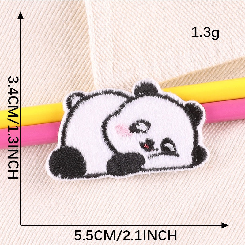 Panda Playland Embroidered Patches - Multiple Designs Available - CheerCove