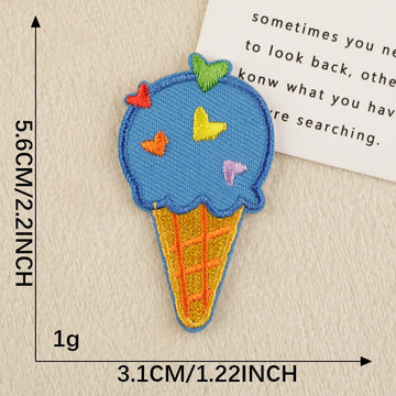 Dessert Embroidered Patches - Multiple Designs Available - CheerCove