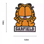 Grumpy Orange Cat Patches (Stick-On)