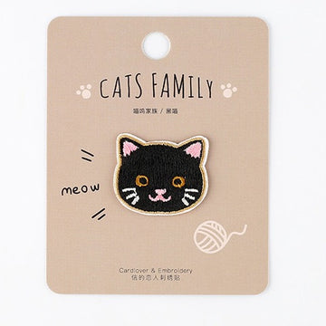 Cats Family Patches (Stick-On)