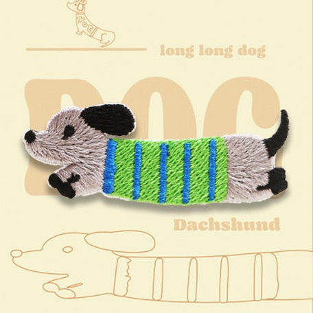 Wiener Dog Patches(Stick-On) - CheerCove