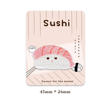 Sushi Embroidered Patches - Multiple Designs Available - CheerCove