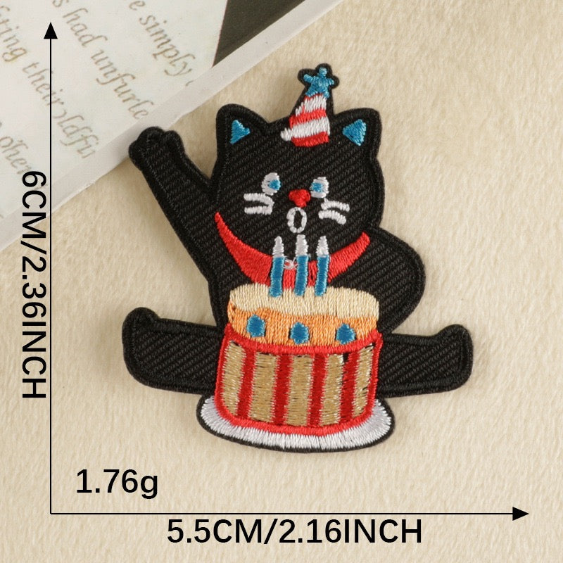 Funny Pet Embroidered Patches ① - Multiple Designs Available - CheerCove