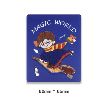 Magic World Embroidered Patches - Multiple Designs Available - CheerCove