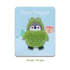 Furry Penguins Embroidered Patches - Multiple Designs Available - CheerCove