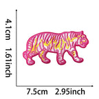 Holographic Tiger Patches (Iron-On) - CheerCove