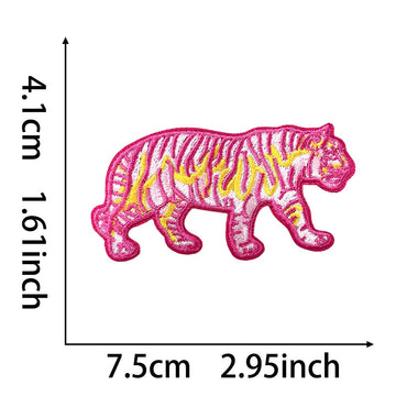 Holographic Tiger Patches (Iron-On) - CheerCove