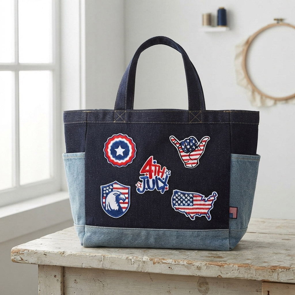 American Memorial Day ② Patches (Iron-On)
