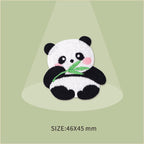 Adorable Panda Embroidered Patches - Multiple Designs Available - CheerCove