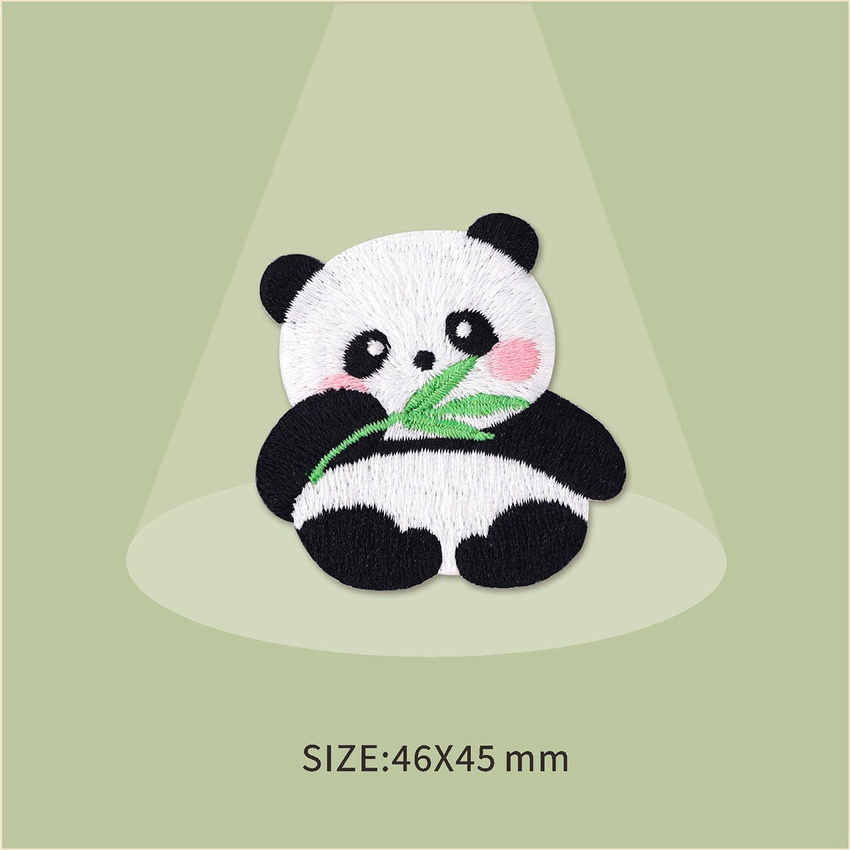 Adorable Panda Embroidered Patches - Multiple Designs Available - CheerCove