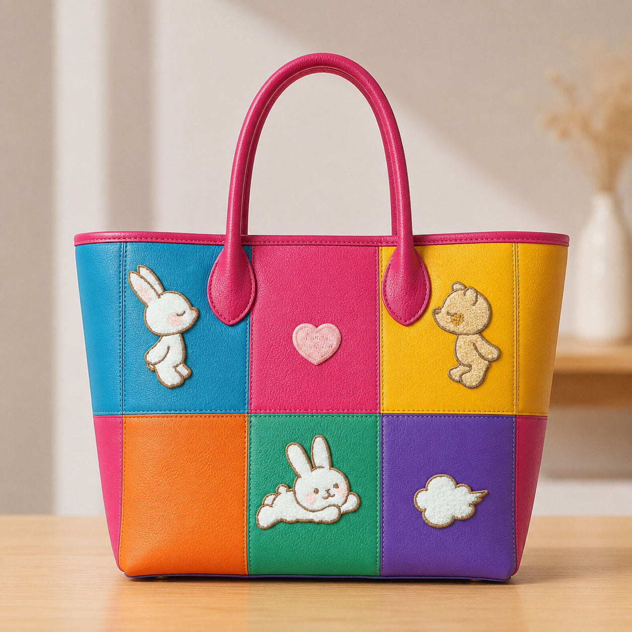 Bunny & Bear Patches(Stick-On)