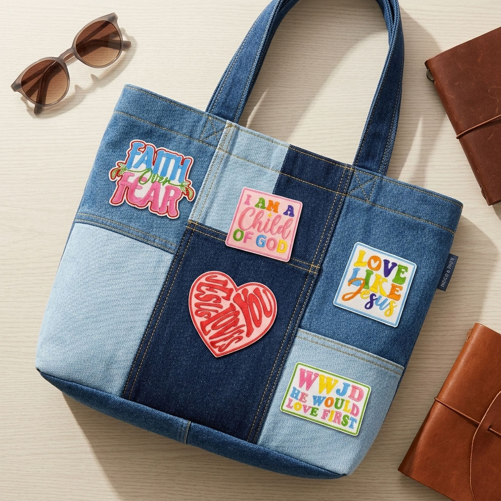 Cute Expressions ① Patches (Iron-On)