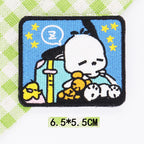 Fluffy White Puppy Patches (Stick-On)