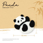 Cute Panda ② Embroidered Patches - Multiple Designs Available - CheerCove
