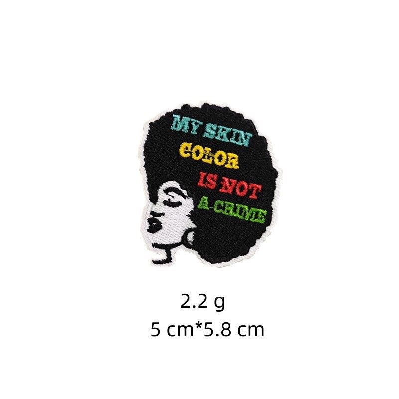 Fashion Girl ② Patches (Iron-On)