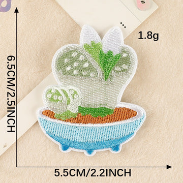 Cactus Embroidered Patches - Multiple Designs Available - CheerCove