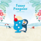Funny Penguins Embroidered Patches - Multiple Designs Available - CheerCove