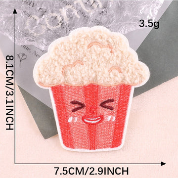 Fast Foodie Embroidered Patches ① - Multiple Designs Available - CheerCove