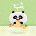 Eating Bear Cub Embroidered Patches - Multiple Designs Available - CheerCove