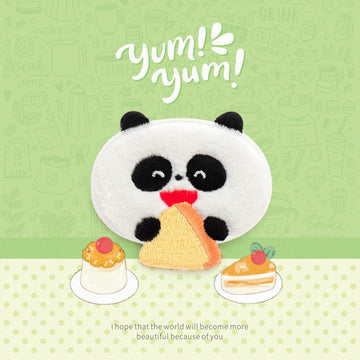 Eating Bear Cub Embroidered Patches - Multiple Designs Available - CheerCove