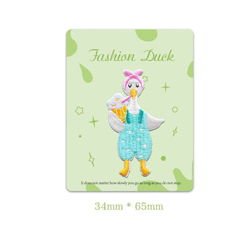 Funny Duck Embroidered Patches - Multiple Designs Available - CheerCove