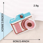 Camera Embroidered Patches - Multiple Designs Available - CheerCove