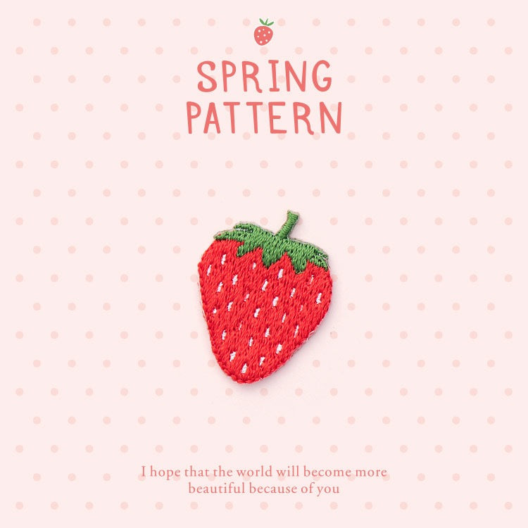 Strawberry Patches (Iron-On)