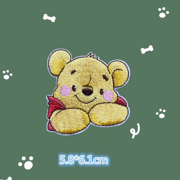 Honey-Loving Bear Patches (Stick-On)