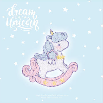 Dream Like a Unicorn Embroidered Patches - Multiple Designs Available - CheerCove